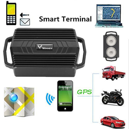 WINNES Strong Magnetic GPS Tracker Real Time tracking Voice Monitoring Waterproof Anti-Theft GPS Locator  50 Days Standby