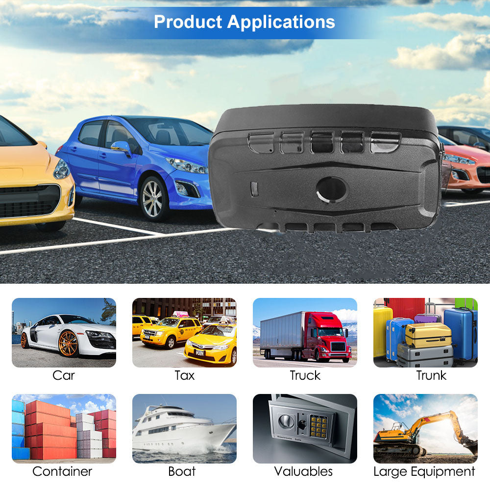 WINNES 4GTK918 GPS tracker，20000mAh 120 Days Long Standby Strong Magne