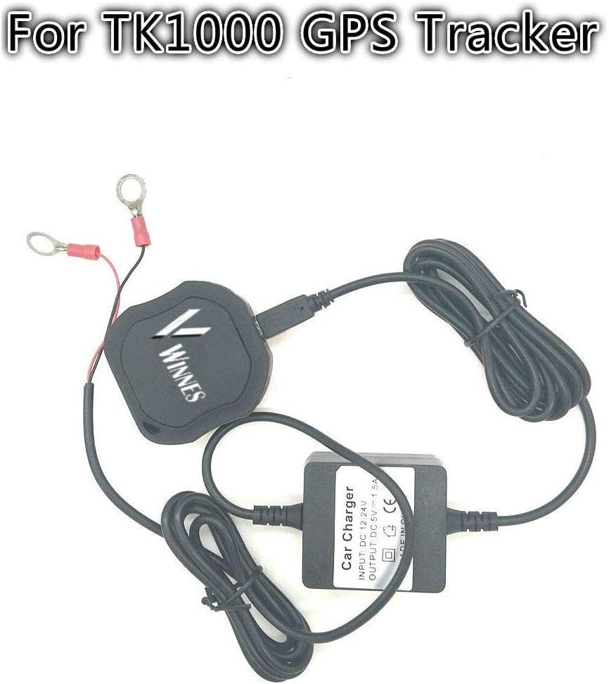 WINNES GPS tracker charger accessories for TK905 TK915 TK905B adapter input 12-24V output 5V 1.5A