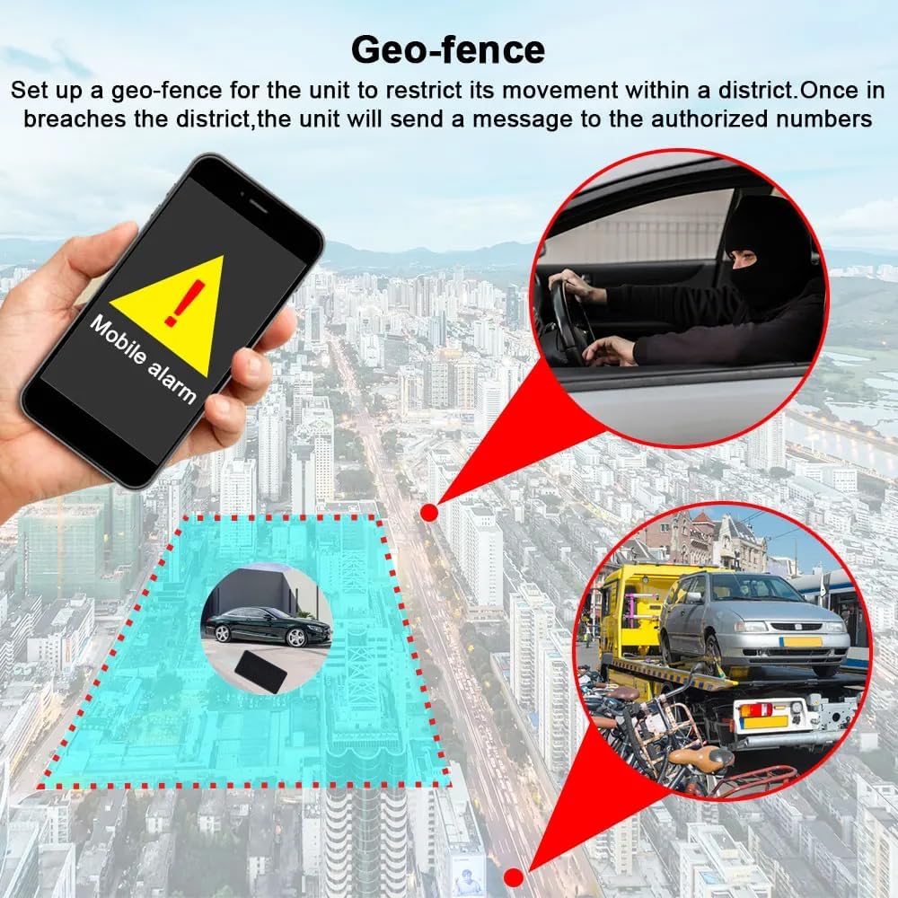 WINNES 2G TK901 Mini GPS Trakcer，Magnetic Micro GPS Trackerwith Free App Real-Time，600mAh，60g for Vehicles/Children/Elderly/Wallet/Luggage