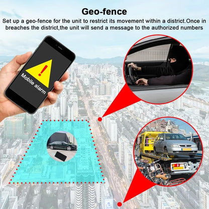 WINNES 4G TK901 Mini GPS Tracker，Rechargeable Magnetic Real Time Tracking GPS Tracker for Vehicle/Kids/Luggage/Wallet/Pets with Geofence Anti-Lost Tracker Devices Available Worldwide