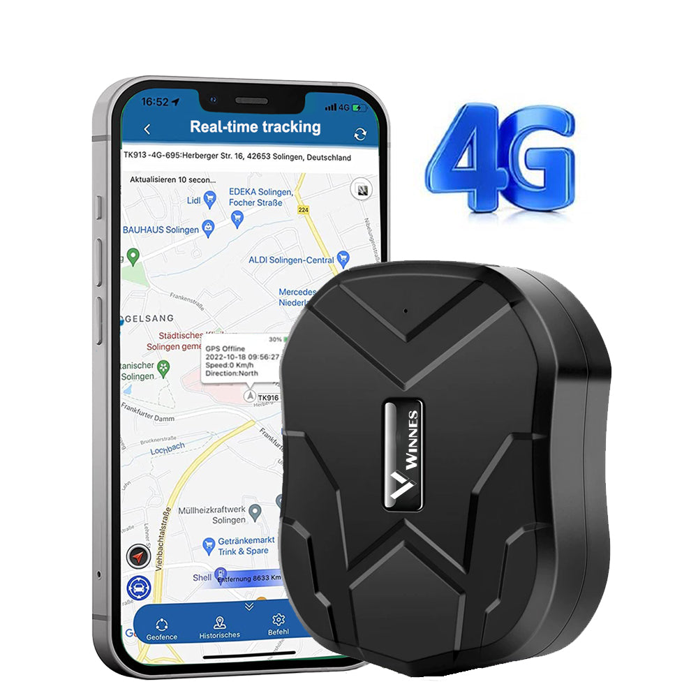 WINNES GPS Tracker 4G TK905B, Built in 10000mAh Rechargeable Battery 8